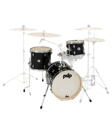 PDP NEW YORKER black onyx sparkle SHELL SET (16,10,13,14) BUBANJ