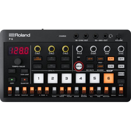 ROLAND P-6 AIRA CREATIVE SAMPLER SYNTHESIZER