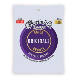 MARTIN GITARA AKUSTIČNA M140 LIGHT ACOUSTIC 12-54 ŽICE
