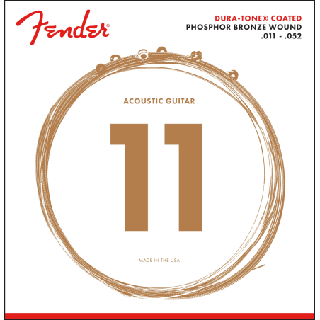 FENDER GITARA AKUSTIČNA 860CL PHOSPHOR BRONZE 11-52 ŽICE