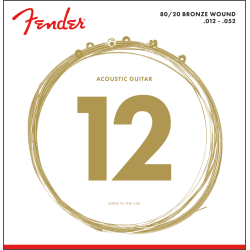 FENDER GITARA AKUSTIČNA 70L 80/20 BRONZE 12-52 ŽICE