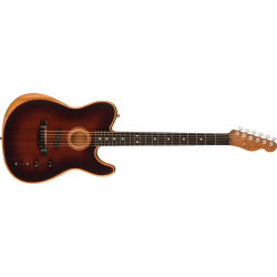 FENDER ACOUSTASONIC TELE MAHOGANY BOURBON BURST GITARA ELEKTRIČNA