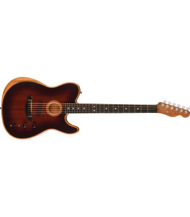 FENDER ACOUSTASONIC TELE MAHOGANY BOURBON BURST GITARA ELEKTRIČNA