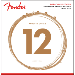 FENDER GITARA AKUSTIČNA 860L PHOSPHOR BRONZE 12-53 ŽICE