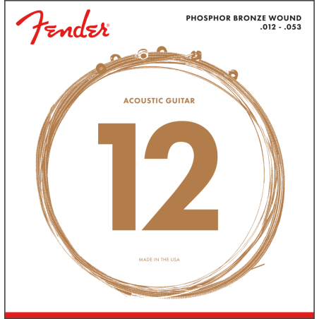 FENDER GITARA AKUSTIČNA 60L PHOSPHOR BRONZE 12-53 BALL ŽICE
