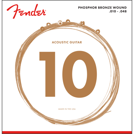 FENDER GITARA AKUSTIČNA 60XL PHOSPHOR BRONZE 10-48 BALL ŽICE