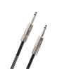 D'ADDARIO BRAIDED GREY 3m PW-BG-10BG KABEL