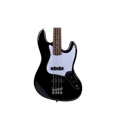 ARROW LOUISIANA 4 NIGHT BLACK ROSEWOOD/WHITE BAS GITARA