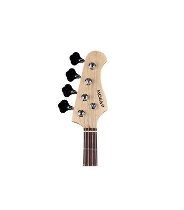 ARROW LOUISIANA 4 NIGHT BLACK ROSEWOOD/WHITE BAS GITARA