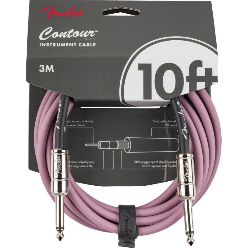 FENDER INSTRUMENT CONTOUR 10' BGM 3m KABEL