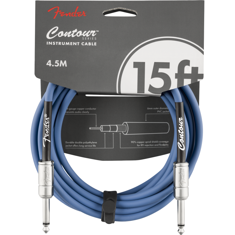 FENDER INSTRUMENT CONTOUR 15' LPB 4,5m KABEL