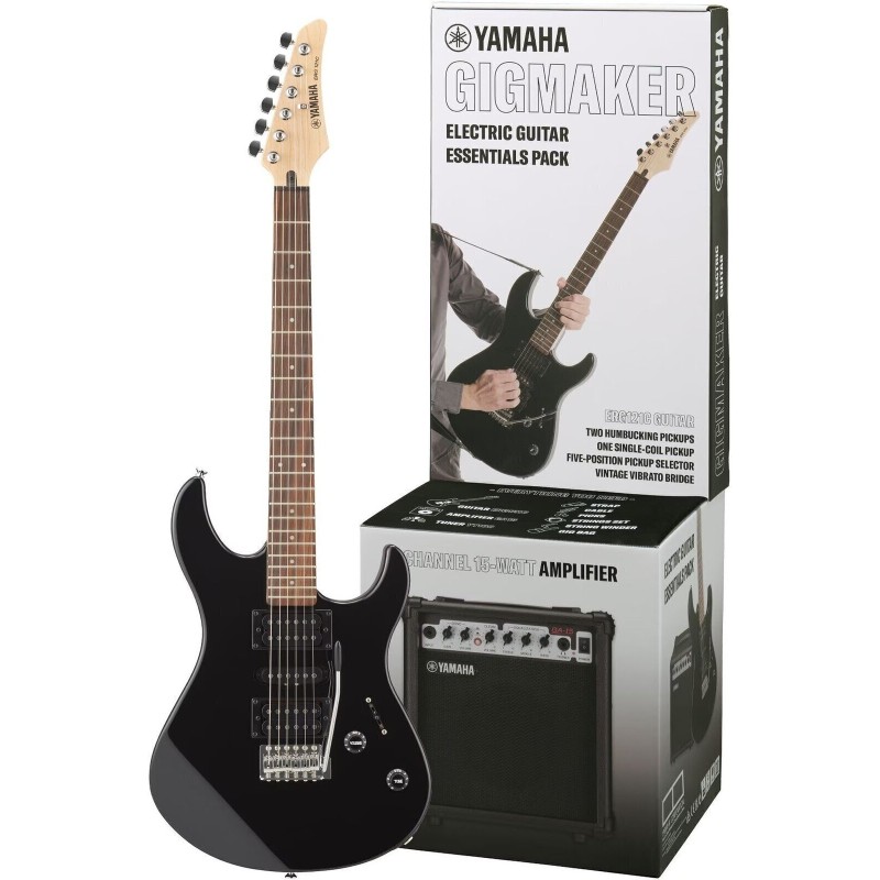 YAMAHA ERG121 GPII BLACK PACK + pojačalo GITARA ELEKTRIČNA