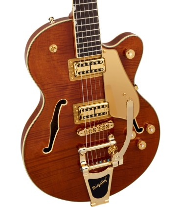 GRETSCH ELECTROMATIC BROADKASTER JR FLAME OKOUME LTD GITARA ELEKTRIČNA