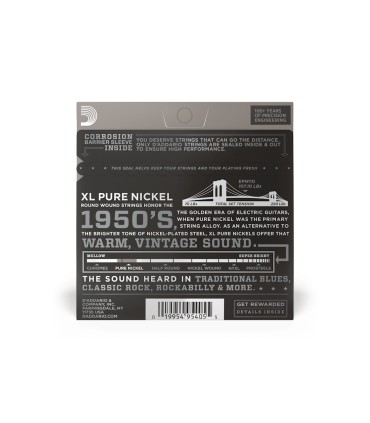 D'ADDARIO ELEKTRIKA EPN110 10-45 pure nickel ŽICE