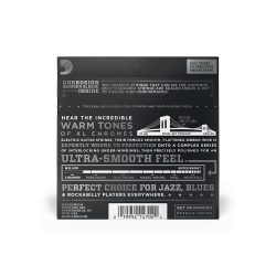 D'ADDARIO ELEKTRIKA ECG24 11-50 JAZZ FLAT ŽICE
