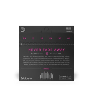 D'ADDARIO ELEKTRIKA XTE0942 ŽICE