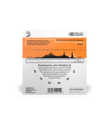 D'ADDARIO AKUSTIKA EJ10 10-47 BRONZE ŽICE
