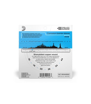 D'ADDARIO AKUSTIKA GYPSY JAZZ EJ83L 10-44 ŽICE