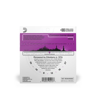 D'ADDARIO AKUSTIKA EJ38H 10-27 PHB ŽICE