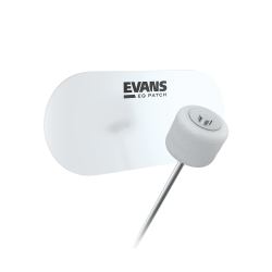 EVANS EQPC2 CLR NYLON 2-PEDAL ZAŠTITA ZA BAS BUBANJ
