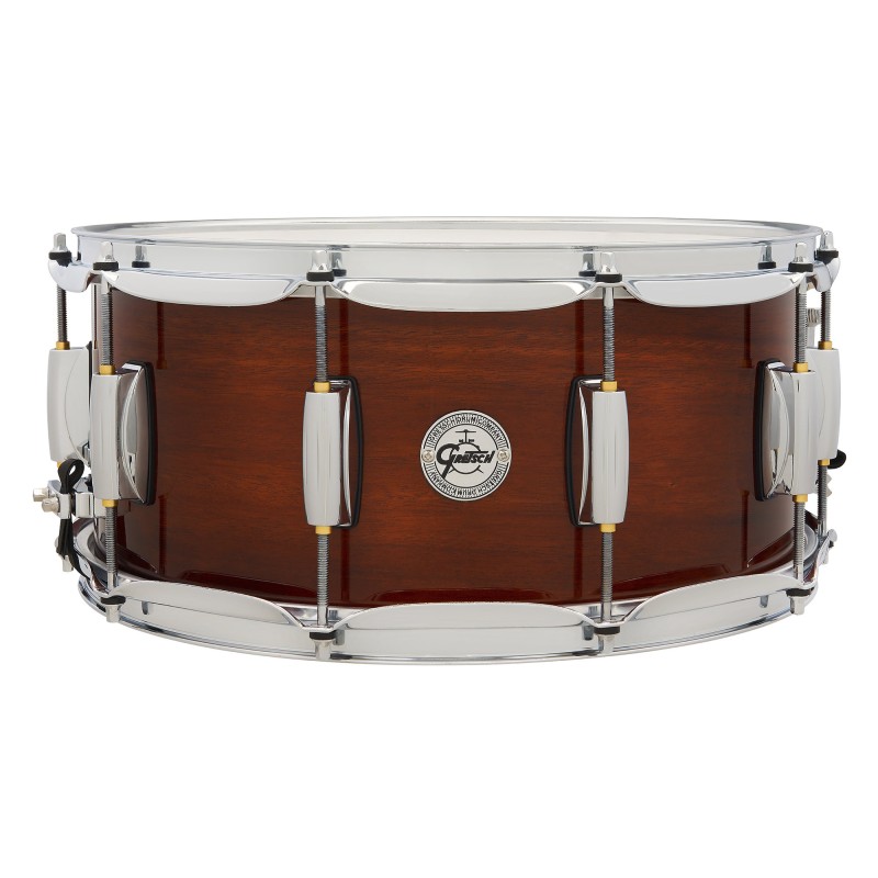 GRETSCH FULL RANGE MAHOGANY/MAPLE HYBRID 14X5" GLOSS SNARE