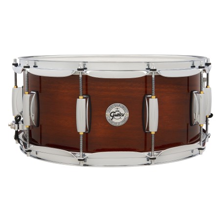 GRETSCH FULL RANGE MAHOGANY/MAPLE HYBRID 14X6.5" GLOSS SNARE