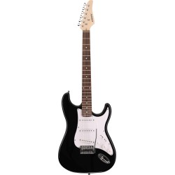 ARROW TONECASTER 111 ABYSS BLACK ROSEWOOD/WHITE GITARA ELEKTRIČNA