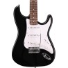 ARROW TONECASTER 111 ABYSS BLACK ROSEWOOD/WHITE GITARA ELEKTRIČNA