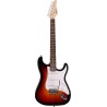 ARROW TONECASTER 111 TOBACCO BURST ROSEWOOD/WHITE GITARA ELEKTRIČNA