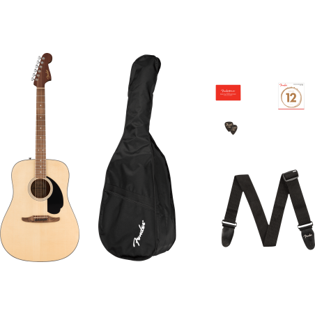 FENDER CALIFORNIA STANDARD REDONDO PACK BPG NAT GITARA AKUSTIČNA