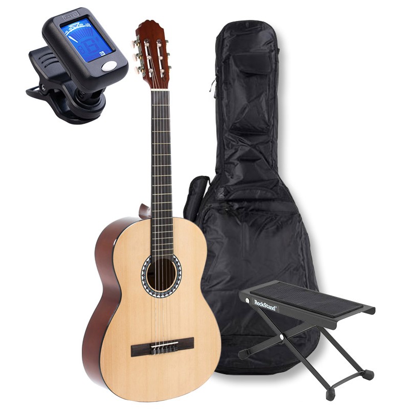 GEWA PURE BASIC NATURAL 4/4 Bundle Set GITARA KLASIČNA