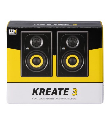 KRK KREATE 3 STUDIO MONITOR PAR ZVUČNA KUTIJA