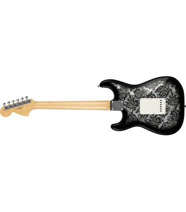 FENDER LTD STRATOCASTER MN BLACK PAISLEY JP-25 JAPAN GITARA ELEKTRIČNA