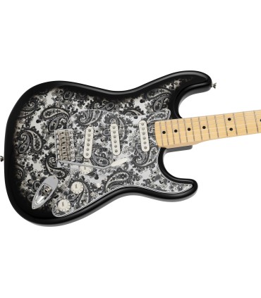 FENDER LTD STRATOCASTER MN BLACK PAISLEY JP-25 JAPAN GITARA ELEKTRIČNA