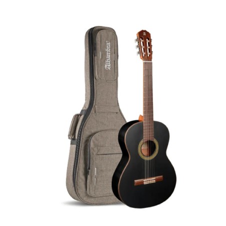 ALHAMBRA 1C BLACK SATIN + NAVLAKA GITARA KLASIČNA