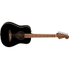 FENDER CALIFORNIA STANDARD REDONDO MINI WB IB BLK GITARA AKUSTIČNA