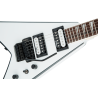 JACKSON JS32 King V AH FB WHT W/BLK BVL GITARA ELEKTRIČNA