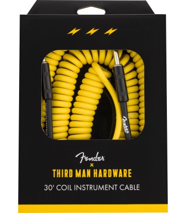 FENDER INSTRUMENT THIRD MAN YLW 9m JACK WHITE KABEL