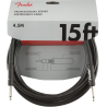 FENDER INSTRUMENT PRO 15' BLK 4,5m KABEL