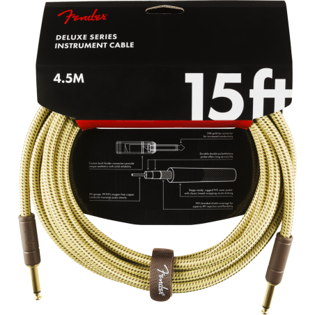 FENDER INSTRUMENT DELUXE 15'' TWD 4.5m KABEL