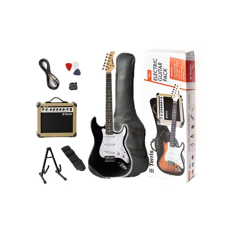 TERRIS TEP1BLK GUITAR SET GITARA ELEKTRIČNA