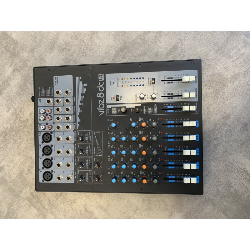 LD-SYSTEMS VIBZ 8 DC 8 kanala s kompresorom MIKSER B-STOCK