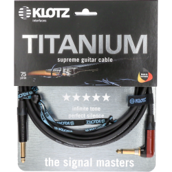KLOTZ INSTRUMENTALNI TITANIUM TIR-0600PSP 6m kutni KABEL