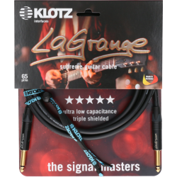 KLOTZ INSTRUMENTALNI LA-GPP0600 LaGrange black 6m ravni KABEL