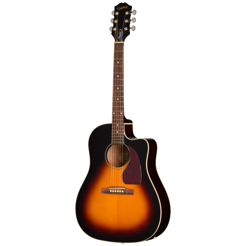 EPIPHONE J-45 STUDIO EC VINTAGE SUNBURST s navlakom GITARA ELEKTRO-AKUSTIČNA 