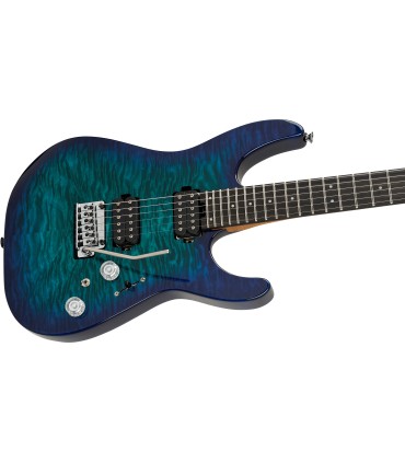 CHARVEL PRO-MOD PLUS DINKY D24 E HH 2PT QM CHLRN BRST GITARA ELEKTRIČNA