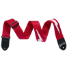 GIBSON THE LIGHTNING SEATBELT RED ASBOLT-RED REMEN