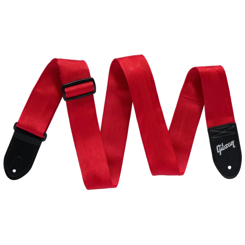 GIBSON THE SEATBELT RED ASBELT-RED REMEN