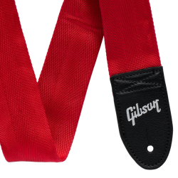 GIBSON THE SEATBELT RED ASBELT-RED REMEN