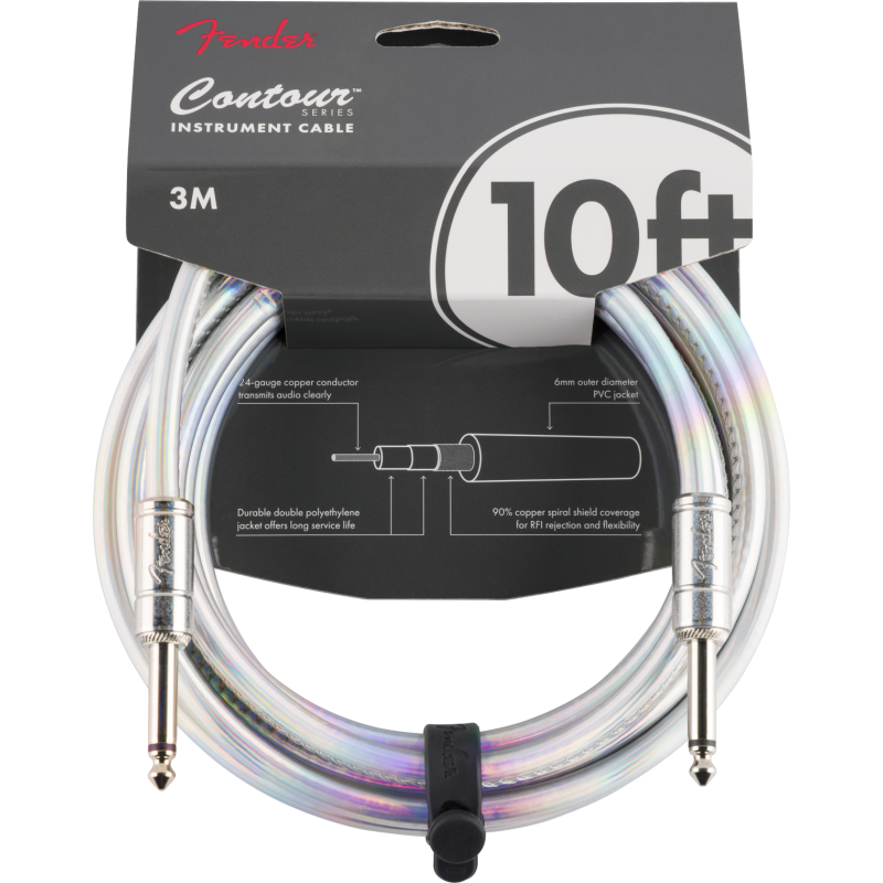 FENDER INSTRUMENT CONTOUR 10' GALAXY 3m KABEL